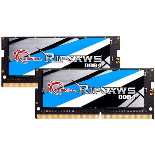 G.SKILL Ripjaws Series 32GB (2 x 16GB) 260-Pin DDR4 SO-DIMM DDR4 3200 (PC4 25600) Laptop Memory Model F4-3200C22D-32GRS