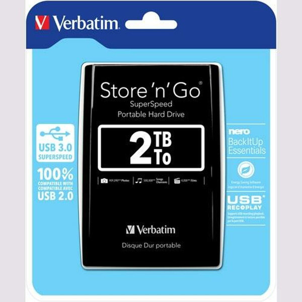 Hard Drive Verbatim STORE 'N' GO 2 TB