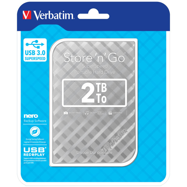 Hard Drive Verbatim STORE 'N' GO 2 TB