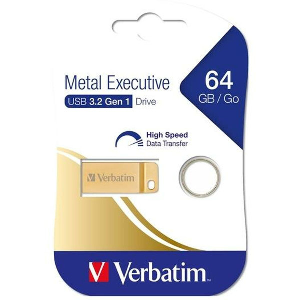 USB stick Verbatim Executive Golden 64 GB