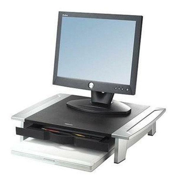 Screen Table Support Fellowes Office Suites Black Silver