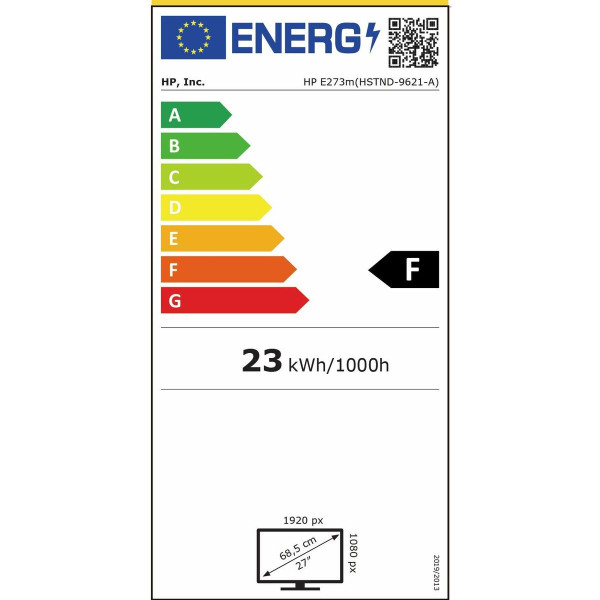 Monitor HP E273M 27" IPS LED Full HD 1920 x 1080 px 50-60 Hz