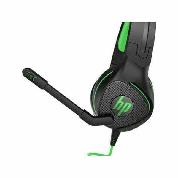 Headphones with Microphone HP Pavilion 400 Black Green Gaming