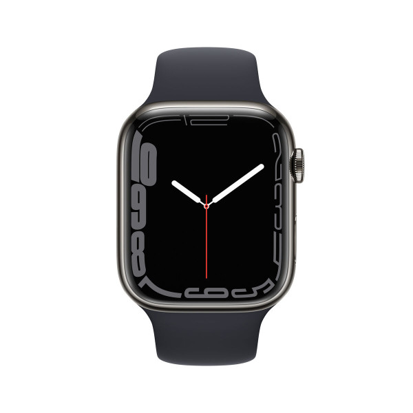 Smartwatch Apple Watch Series 7 Black Bluetooth 5.0