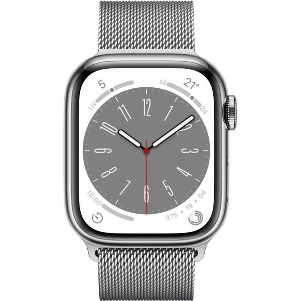 Smartwatch Apple Series 8 WatchOS 9 Silver 32 GB 4G