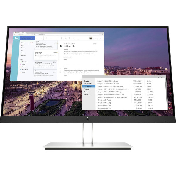 Monitor HP E23 G4 IPS Full HD 60 Hz 23" 1920 x 1080 px