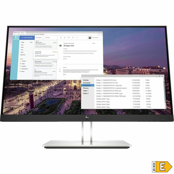 Monitor HP E23 G4 IPS Full HD 60 Hz 23" 1920 x 1080 px