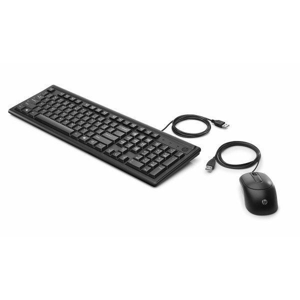 Keyboard and Mouse HP 160 Spanish Qwerty