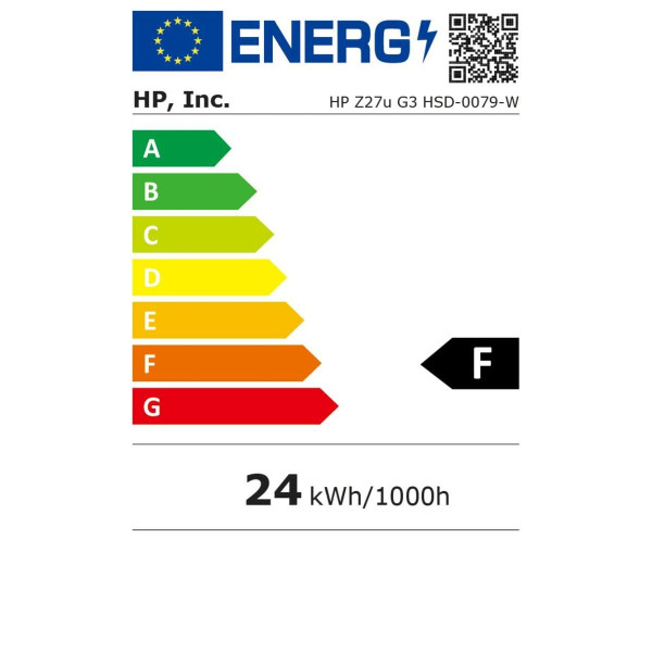 Monitor HP Z27U G3 27" IPS 60 Hz 50-60 Hz 2560 x 1440 px