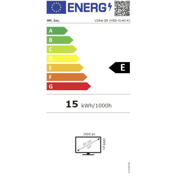 Monitor HP V24ie G5 FHD IPS LED Full HD 24"