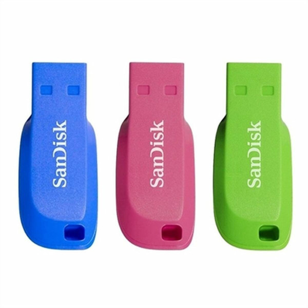 Pendrive SanDisk ‎SDCZ50C-016G-B46T Blue Pink Green 16 GB