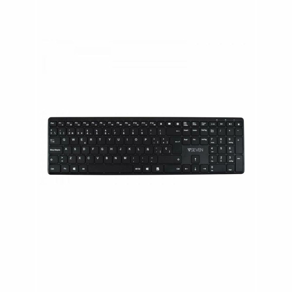 Bluetooth Keyboard V7 KW550ESBT Spanish Qwerty Black