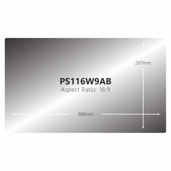 Privacy Filter for Monitor V7 PS116W9AB           