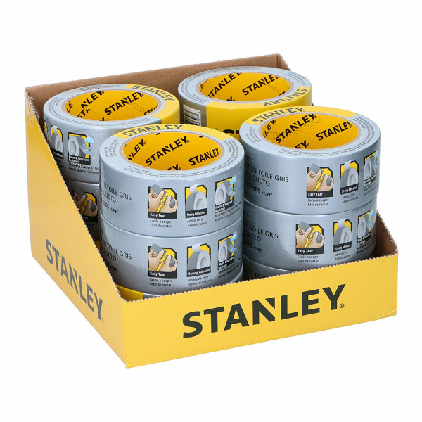 Duct tape Stanley Grey (4,8 x 200 cm)