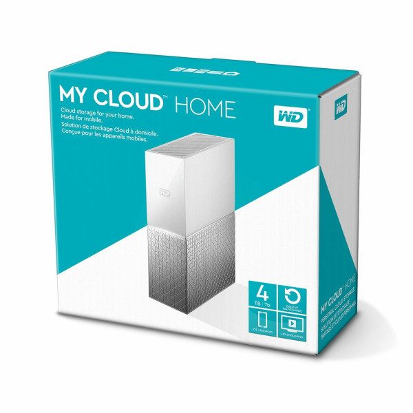 NAS Network Storage Western Digital MYCLOUD HOME Grey 4TB