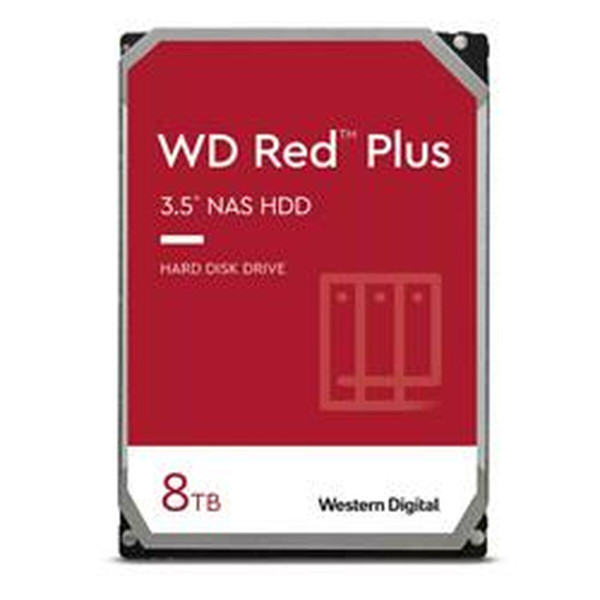 Hard Drive Western Digital WD Red Plus 3,5" 8 TB