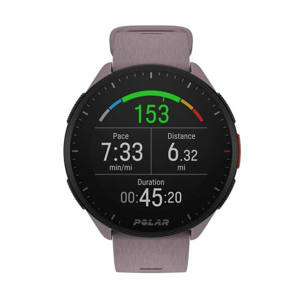 Smart Watch with Pedometer Running Polar Pacer 45 mm Purple