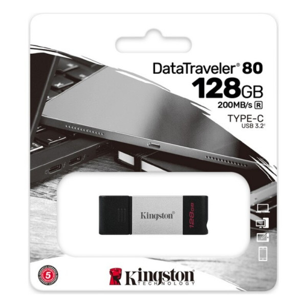 Pendrive Kingston DT80 128 GB USB-C 128 GB USB stick