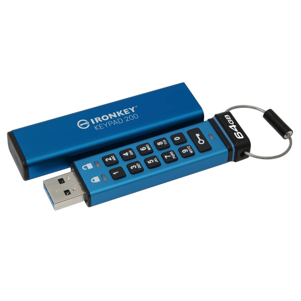 Pendrive Kingston IKKP200/64GB Blue