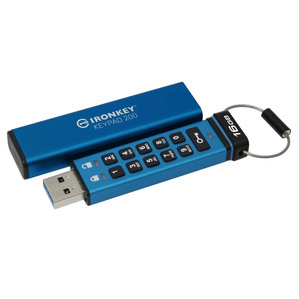 Flash Memory Kingston IKKP200 Blue 16 GB