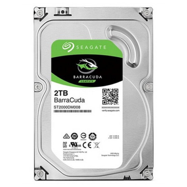 Hard Drive Seagate ST2000DM008 2 TB 3.5" SATA III 2 TB