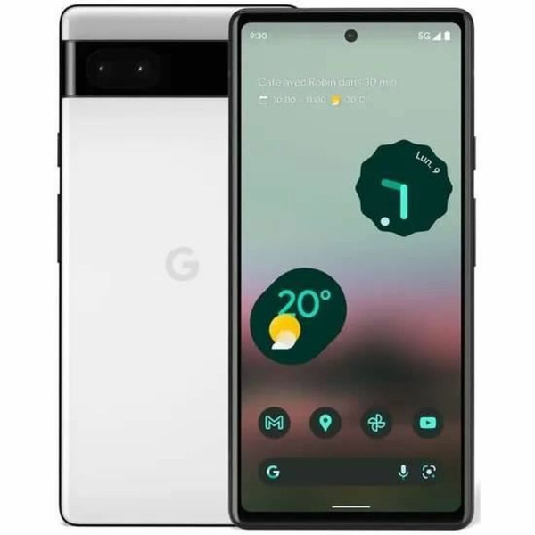 Smartphone Google Pixel 6A Google Tensor White 128 GB 6,1" 6 GB RAM