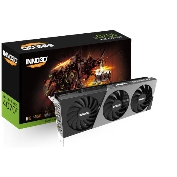 Graphics card INNO3D Geforce RTX 4070 ti x3