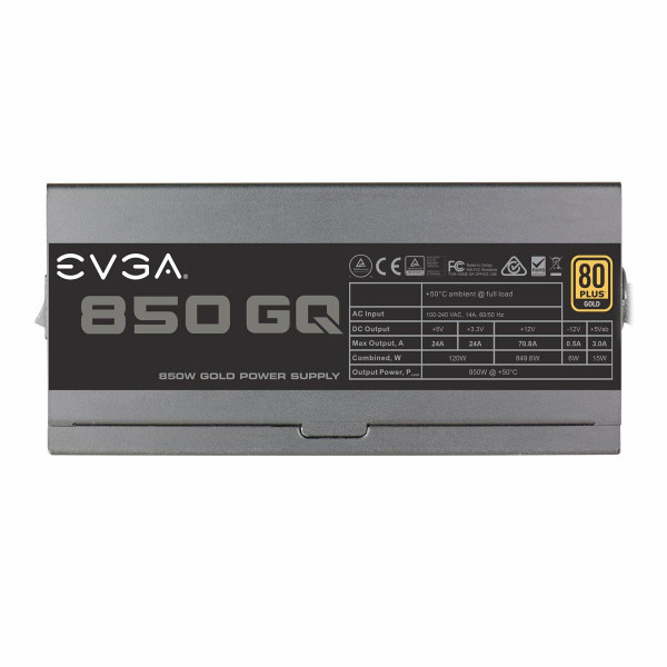 Power supply Evga 850 GQ 850 W ATX 80 Plus Gold