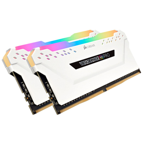 RAM Memory Corsair CMW16GX4M2C3200C16W CL16 3200 MHz 16 GB DDR4