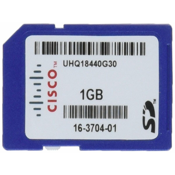 Micro SD Memory Card with Adaptor CISCO SD-IE-1GB=           1 GB