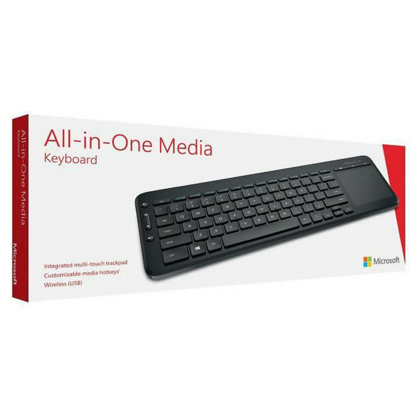 Keyboard Microsoft Clavier All in One Black French AZERTY