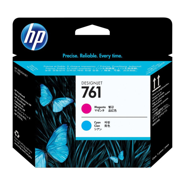 Replacement Head HP 761 Magenta Cyan