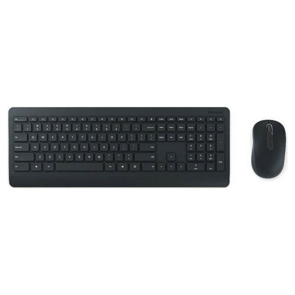 Keyboard and Mouse Microsoft Desktop 900 Black AZERTY