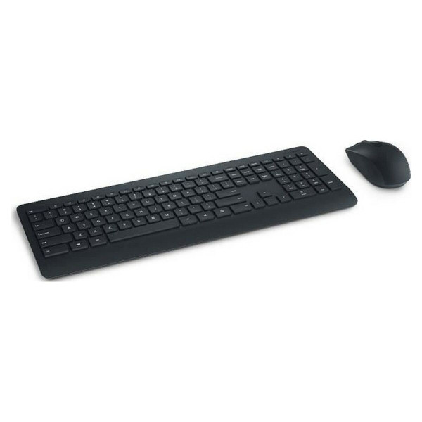 Keyboard and Mouse Microsoft Desktop 900 Black AZERTY