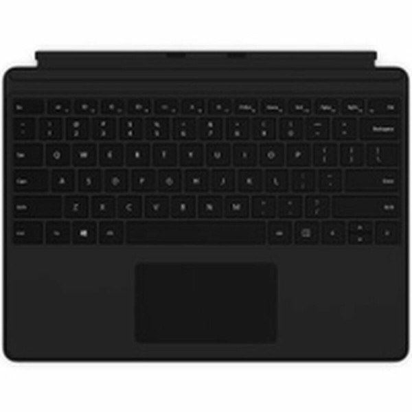 Bluetooth Keyboard with Support for Tablet Microsoft QJW-00012 Spanish Qwerty Black