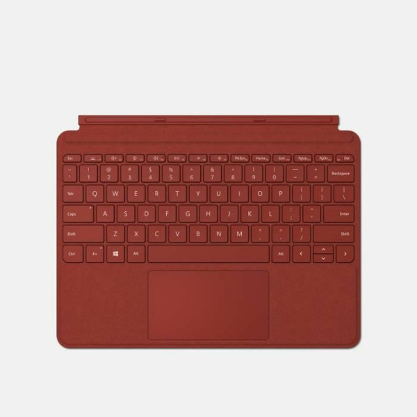 Bluetooth Keyboard with Support for Tablet Microsoft Surface Go 2 Red