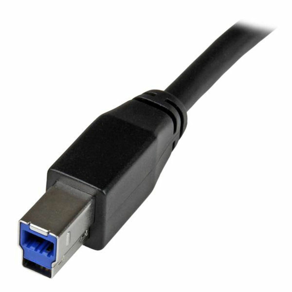 USB A to USB B Cable Startech USB3SAB5M            Black