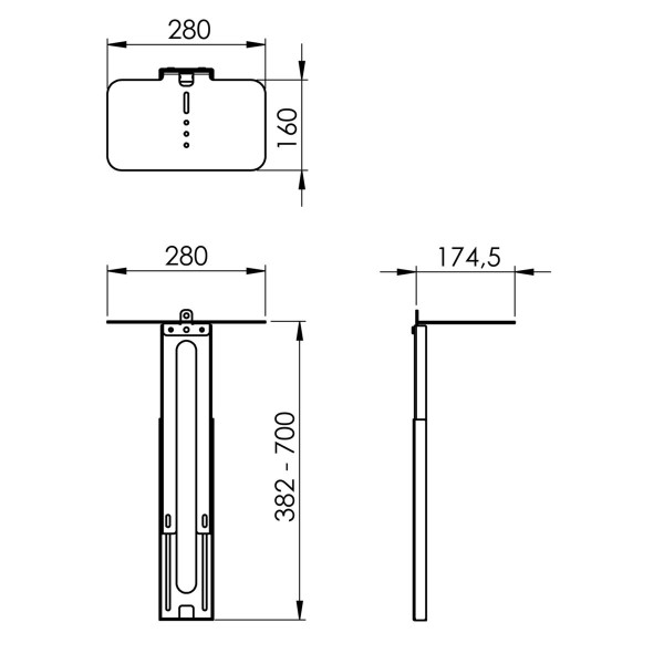 Holder Vogel's PVA 5070