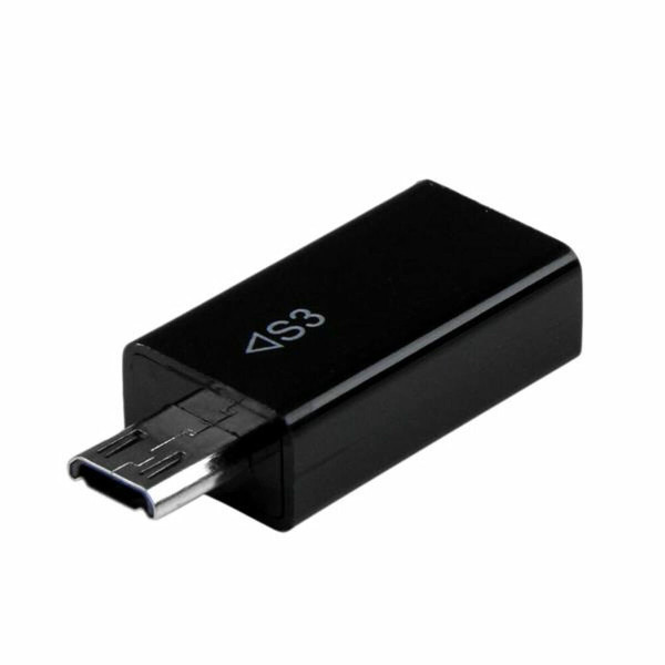 Adaptor Startech S3MHADAP             Micro USB Black