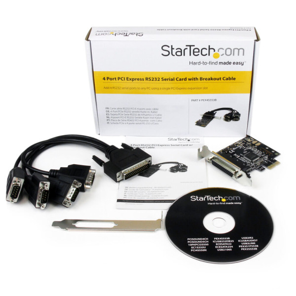 PCI Card Startech PEX4S553B           