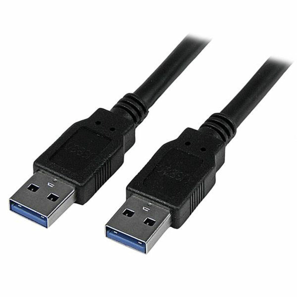 USB Cable 3.0 Startech USB3SAA3MBK 3 m Black