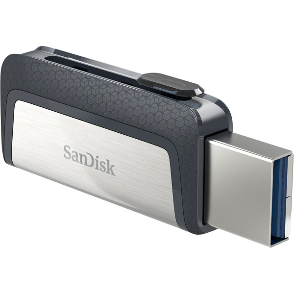 USB stick SanDisk SDDDC2-128G-G46      Black Silver 128 GB