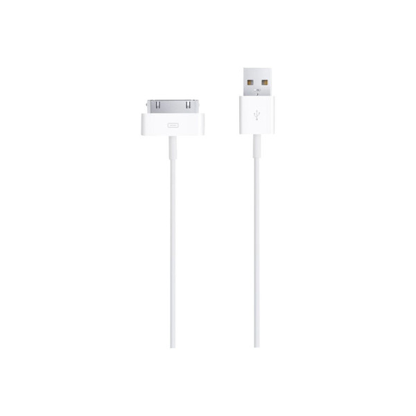 USB to Dock Cable Apple 30-pin - USB2.0 White 1 m