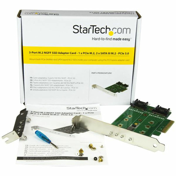 PCI Card SSD M.2 Startech PEXM2SAT32N1         PCIe 3.0