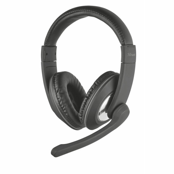 Headphones with Microphone Trust 21662                Black