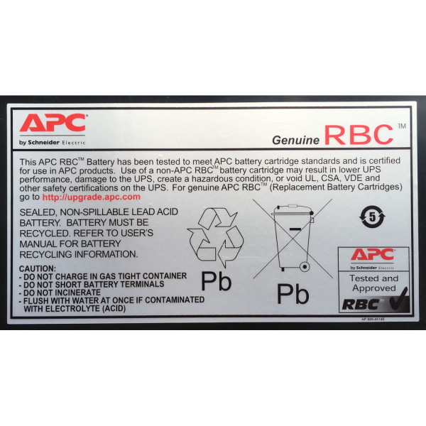 Battery APC RBC6                 Replacement