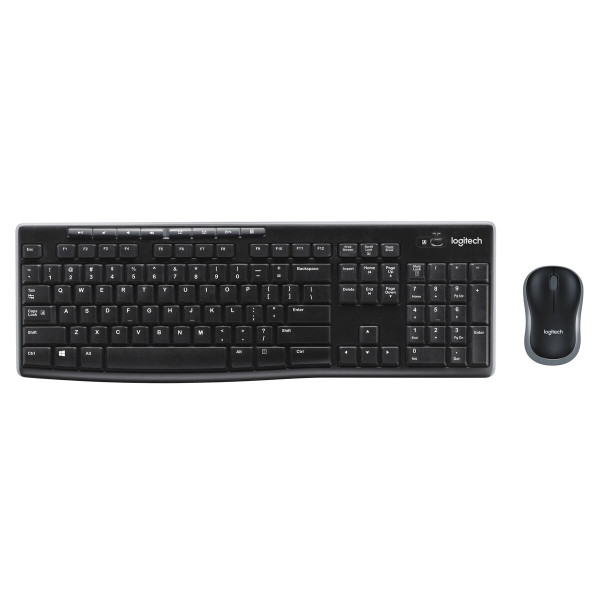 Keyboard and Wireless Mouse Logitech MK270 QWERTY Italian