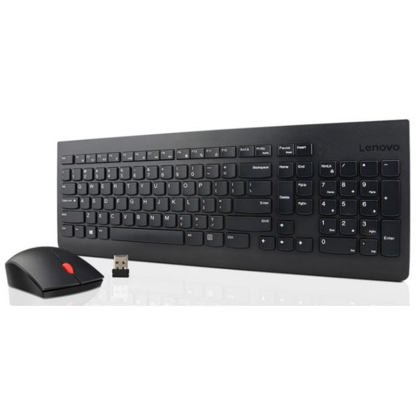 Keyboard and Wireless Mouse Lenovo 4X30M39490 Spanish Qwerty Spanish QWERTY