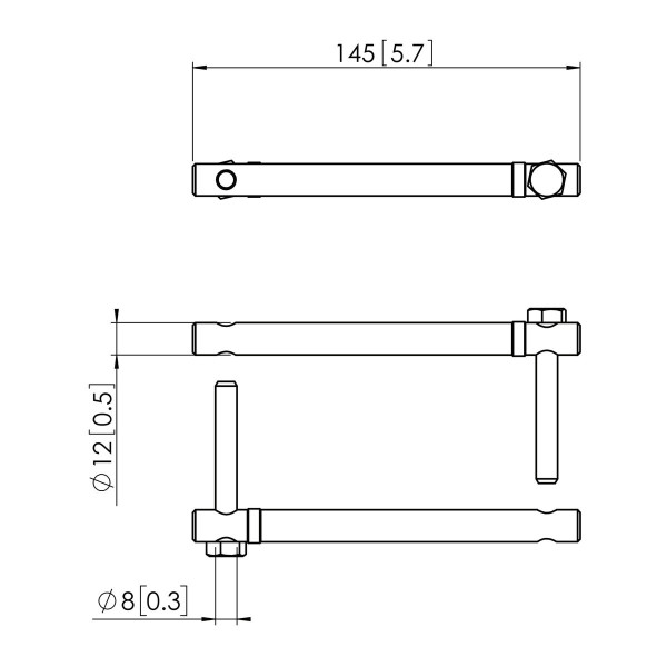 Screw kit Vogel's 9503 80 KG