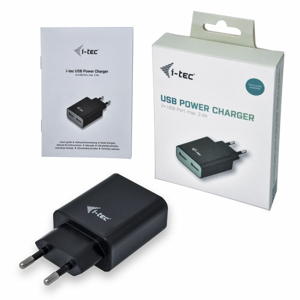 USB  Wall Charger i-Tec CHARGER2A4B         